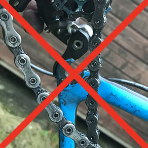 Dont take pictures of the dropout fitted to the bike
